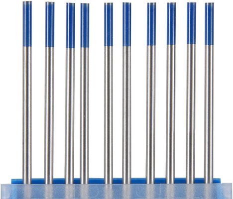 파란색 2% 란탄화 TIG 1/16'' 3/32' 1/8' x 7' 10 패크 WL20 TIG 웰딩을 위한 텅스텐 전극