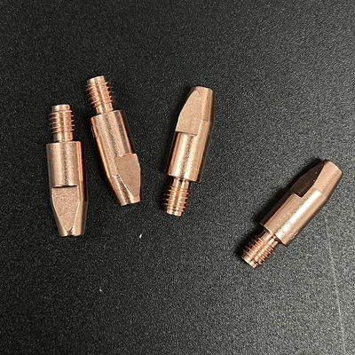 프로 M6 28 0.8MM 용접 산업의 미그 용접 타르치에 대한 청동 접촉 팁