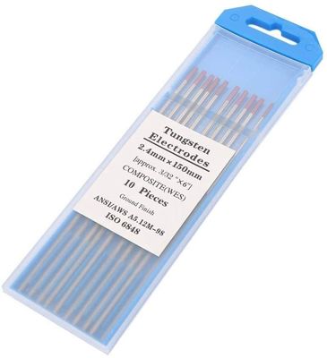 TIG 용재 용품 WES 보라색 텅스텐 전극 복합 텅스텐 2.4mm*150mm