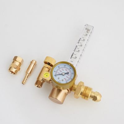 고압 가스 감축 듀얼 출력 아르곤 조절기 CO2 공기 조절용 흐름계