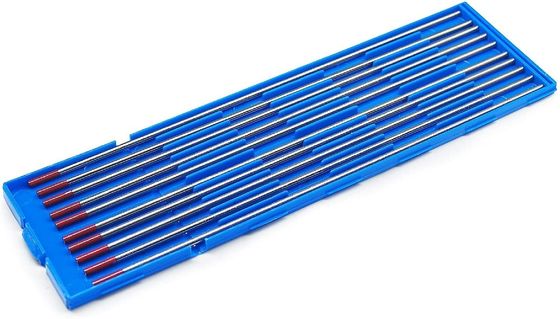 WT20 TIG 용접용 1.6mm 텅스텐 전극 빨간 머리 2% 토리아 성능