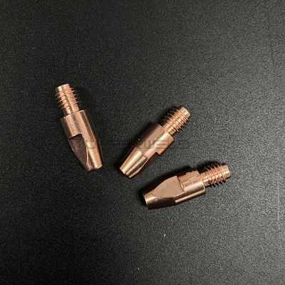 길이 28mm 36KD M8 30mm 1.2mm 첨단 용접을 위한 용접 전등 접촉 끝