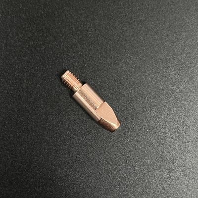프로 M6 28 0.8MM 용접 산업의 미그 용접 타르치에 대한 청동 접촉 팁