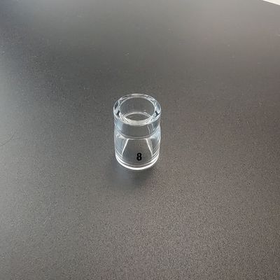 스터비 가스 렌즈 TIG 웰딩 컵 킷 투명한 유리 노즐 냉각 물 냉각