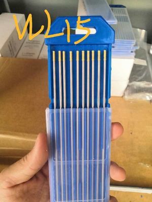 금 2.4mm*175mm 3/32 WL15 Tig 용접 용 용접용 텅스텐 전극