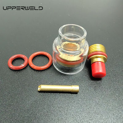 첨단 2.4mm TIG 용접 전등 아르곤 가스 렌즈 콜렛 몸