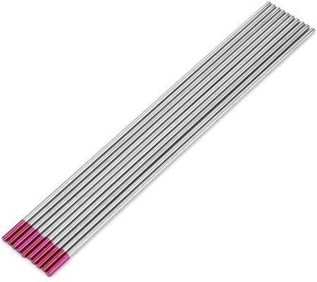 TIG 용재 용품 WES 보라색 텅스텐 전극 복합 텅스텐 2.4mm*150mm