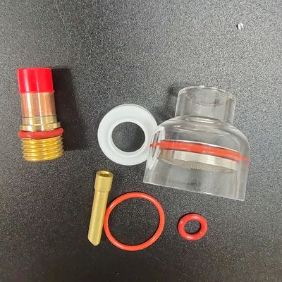 WP16 17 28 1.6mm 스터비 가스 렌즈 1kg 대기 냉각과 세라믹으로 큰 랭그네 키트