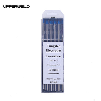 2.4mm * 175mm 블루 TUNGSTEN 전극 10-팩 DC / AC 운영 전류 TIG 용접