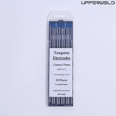 2.4mm * 175mm 블루 TUNGSTEN 전극 10-팩 DC / AC 운영 전류 TIG 용접