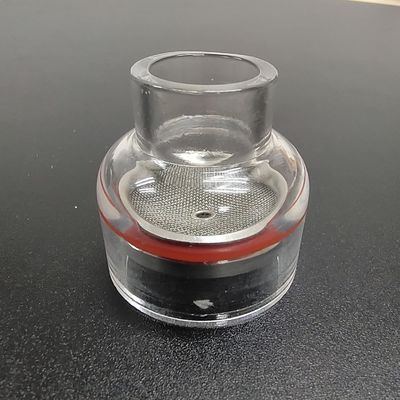 2.4mm TIG 용접 전등 WP-17/18/26 공기 냉각용 스터비 가스 렌즈 유리 컵 키트