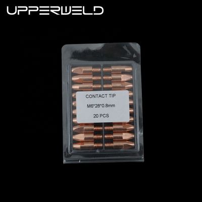 M6 28 0.8MM 가스 전력 구리 미그 용접 전등 용접 성능을 위한 액세서리