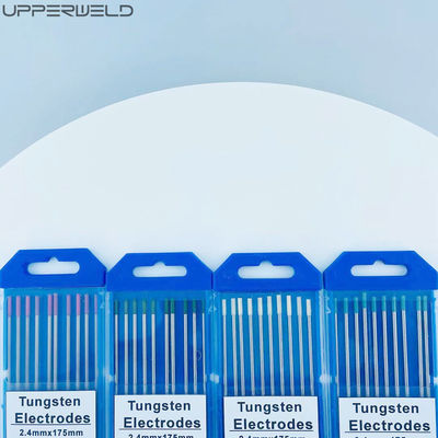 TIG 용재 용품 2.4mm * 175mm 흰 머리 텅스텐 전극 0.8% 지르코니