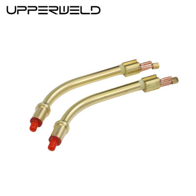 150 Amp MIG 타치 501D 스완 목 용접 기관총 금속 노즐과 함께 소모품 10PCS