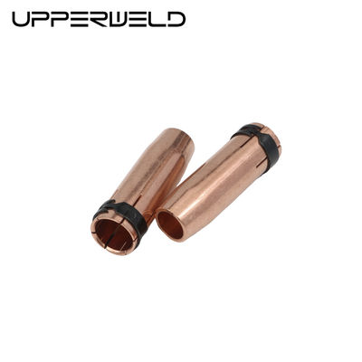 공기 냉각 MIG MAG 가스 용접 노즐 가스 확산기 접촉 끝 길이 75.96mm