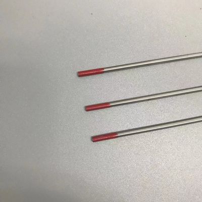 2.4mm * 175mm WT20 TIG 용접 전등을 위한 텅프멘 전극 적색 팁 사용자 정의 지원