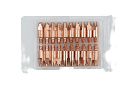 상부 접촉 끝 M6 28 1.2MM 가스 전력 구리 미그 용접 전등 액세서리