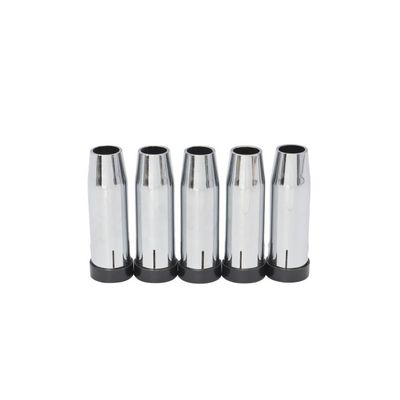 와이어 크기 0.8-1.2mm 상부 공기 냉각 MIG 가스 용접 전등 24KD 피침 노즐 방패 컵