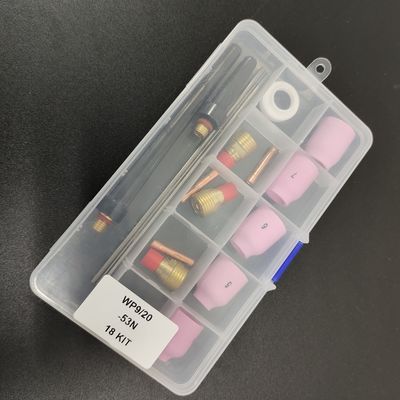 OEM 지원 WP 9/20-53N 18KIT 티그 용접 액세서리 세라믹 노즐 세트 티그 소모품 키트