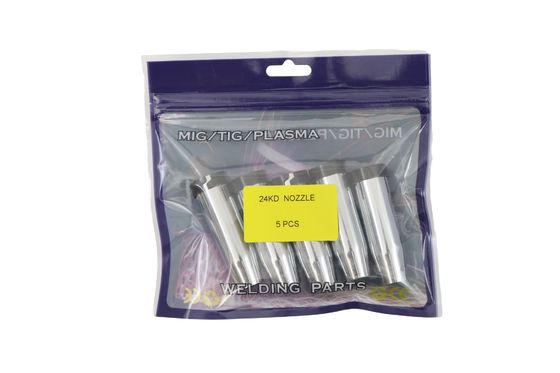 24KD MIG/MAG 용접 전등 원통 용접 노즐 1.2cm 지름 5PCS 패키지 양