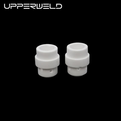 UPPERWELD 24KD 가스 디퓨저 물 냉각 미그 타치 전문 용접용 흰색 세라믹