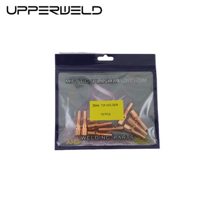 OEM 맞춤형 MIG 액세서리 UPPERWELD 25AK 물 냉각 가스 MIG 전등을위한 팁 홀더