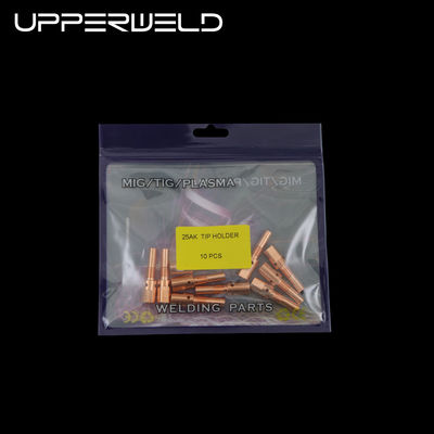 OEM 맞춤형 MIG 액세서리 UPPERWELD 25AK 물 냉각 가스 MIG 전등을위한 팁 홀더