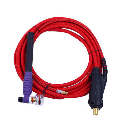 200mm 길이 붉은 Hose 공기 냉각 TIG 용접 전등 전자 발화 커넥터