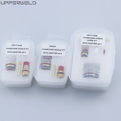 10pcs TIG 웰더 타치 용품 웰딩 핑크 대형 가스 렌즈 컵 알루미나 노즐