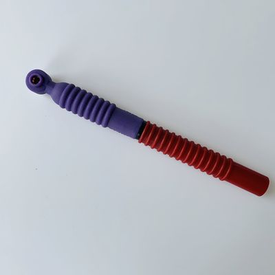 맞춤형 지원 OEM 보라색 WT-125 FL Tig Torch Body 유연한 머리 TIG 용접 전등