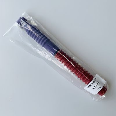맞춤형 지원 OEM 보라색 WT-125 FL Tig Torch Body 유연한 머리 TIG 용접 전등
