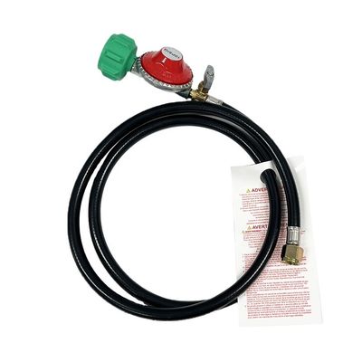 고무 용접 전등 프로판 조절기 0-5PSI 5FT LPG 튜브와 밸브로 조절