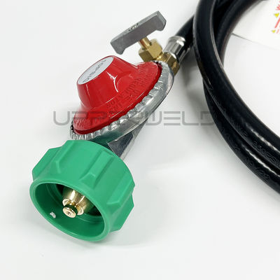 고무 용접 전등 프로판 조절기 0-5PSI 5FT LPG 튜브와 밸브로 조절