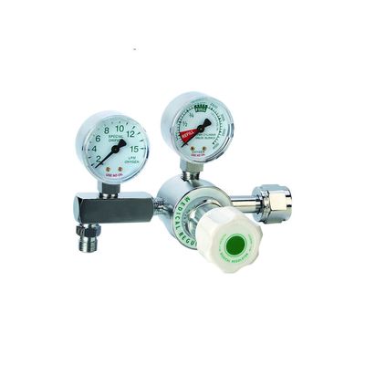 최대 입수 압력 4000 Psi 높은 흐름 정확성 의료 산소 실린더 규제기 CGA540