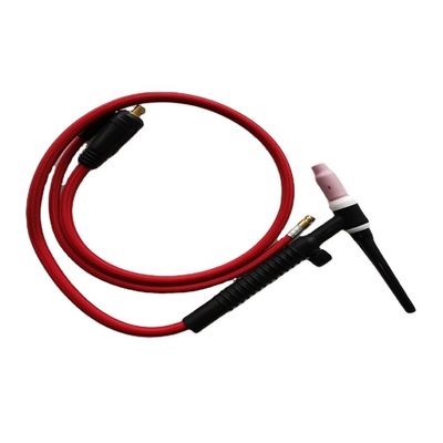 위쪽 WT-17 10-25EU 가스 아르곤 티그 타치 금속 용접용 공기 냉각 용접 총