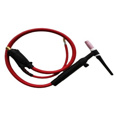 위쪽 WT-17 10-25EU 가스 아르곤 티그 타치 금속 용접용 공기 냉각 용접 총