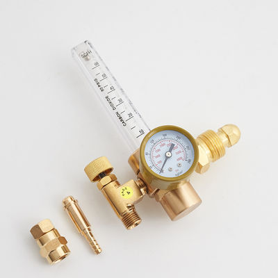 4000 Psi 입구 압력 및 10ft Hose를 위한 조정 가능한 흐름 미터 Co2 아르곤 조절기
