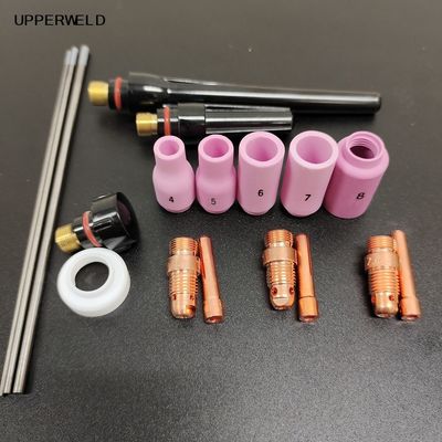 WP-26 공기 냉각 TIG 용접 전구와 3m 케이블의 차이를 경험