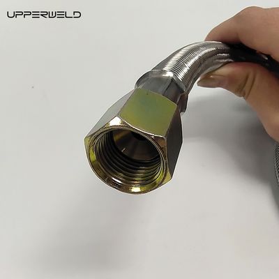 5 인치 LPG Hose 프로판 스테인리스 스틸 엮은 캠퍼 탱크 가스 튜브 4 * 4 * x 15 GLP de