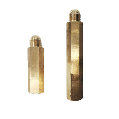 LPG Hose Brass Thread Extension Rod Connector Pipe Fitting 1/8&quot; 1/4&quot; 3/8&quot; 여성 머리