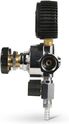 110V/220V 안전 압력 밸브와 성능과 함께 듀얼 스테이지 맥주 CO2 버그 조절기