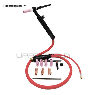 공기 냉각 용접 전등 WP-26V-R 35-70EU 플러그 TIG 전등 세트 가스 밸브 제어