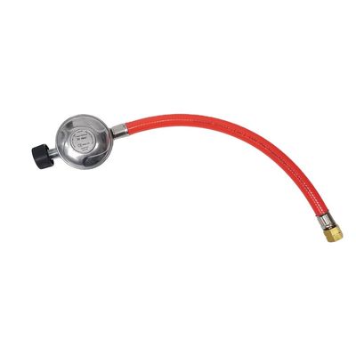 독일 용접 8mm LPG Hose 7/16''-28UNEF 30mbar 출력 압력 및 빨간색