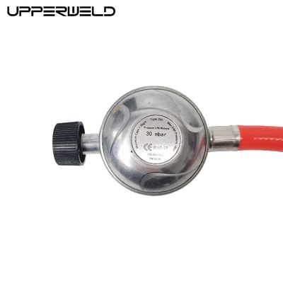 독일 용접 8mm LPG Hose 7/16''-28UNEF 30mbar 출력 압력 및 빨간색