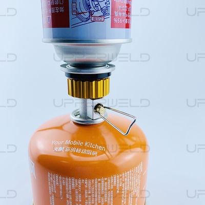 캠핑 LPG 가스 탱크 어댑터와 MAPP 타치로 프로판 실린더를 힘없이 충전하십시오.