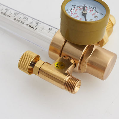 가스 감소기 CGA320 CGA580 입구 연결 TIG 용접기 MIG 용접기 CO2 흐름계 아르곤 조절기