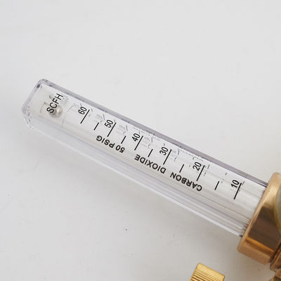 가스 감소기 CGA320 CGA580 입구 연결 TIG 용접기 MIG 용접기 CO2 흐름계 아르곤 조절기