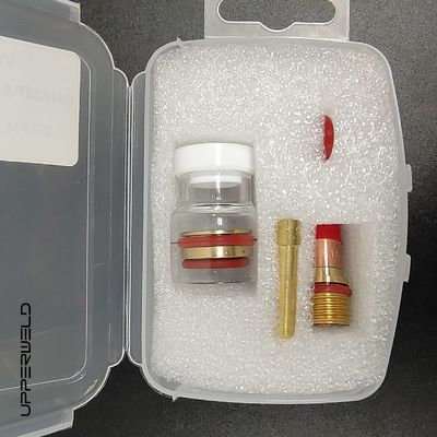 TIG 용접용품 WP-17/18/26 샴페인 노즐 키트 1.6mm 어댑터