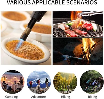 맞춤형 휴대용 금속 화염 총 가정용 BBQ 난방 발화 캠핑 전구