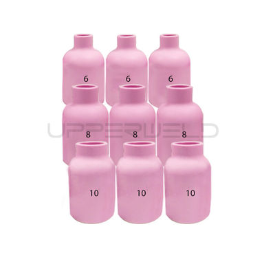 31PCS TIG 용접 전구 WP-17/18/26 대용량용 스터비 가스 렌즈 세라믹 컵 키트